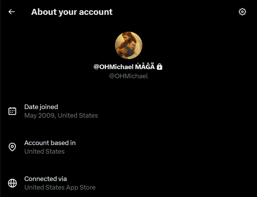 OHMichael's tweet image. I've been told by X people that I'm a foreigner who bought @OHMichael, @OperationFollow and @VotedTrump47 - I hope these screenshots I took clears things up about my accounts though which was made by me long ago at first for fun. All legit &amp;amp; made legally on X. I did not buy them!