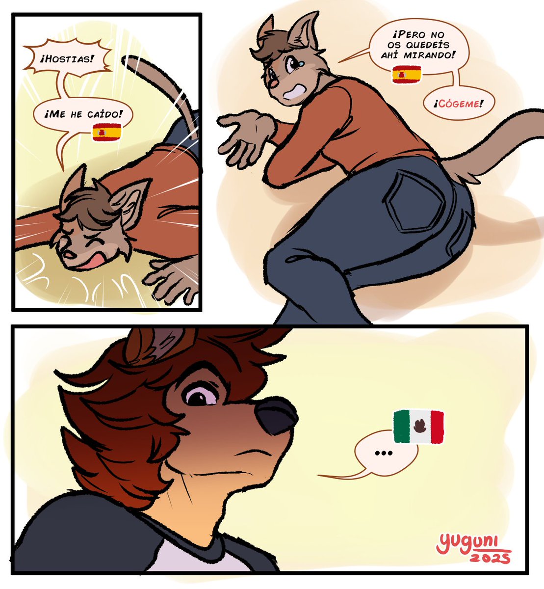Yuguni4Ever's tweet photo. 🇲🇽❤️🇪🇸 

Como amo el Castellano, tioOoo! https://t.co/Jvt1mraQdJ