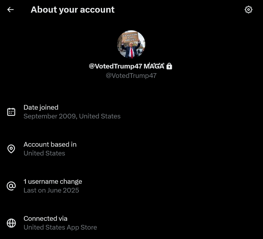 OHMichael's tweet image. I've been told by X people that I'm a foreigner who bought @OHMichael, @OperationFollow and @VotedTrump47 - I hope these screenshots I took clears things up about my accounts though which was made by me long ago at first for fun. All legit &amp;amp; made legally on X. I did not buy them!