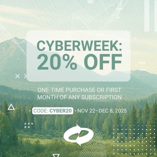 This Cyber Week, we’re inviting you to direct the season’s energy toward something that truly matters creating long-lasting climate impact.

As holiday consumption increases, so do global emissions. Terrapass was founded on the belief that people and businesses can take