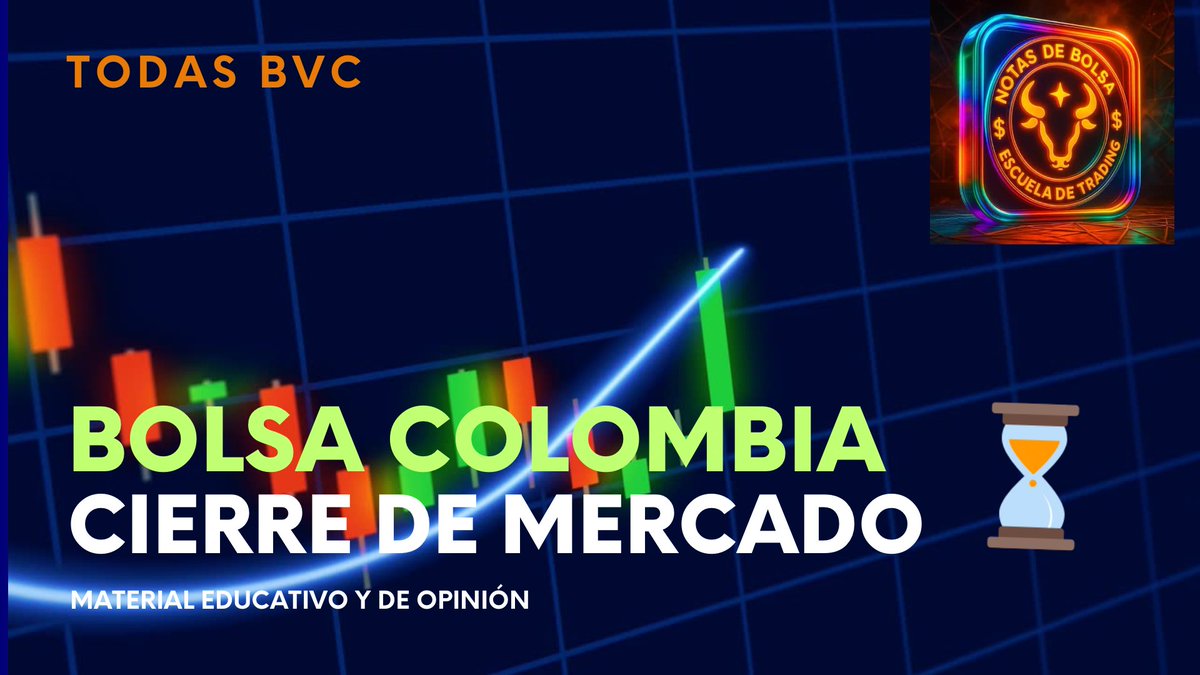 notasdebolsa's tweet image. $COLCAP débil en vela semanal?

Atentos hoy 5 pm video semanal #TodasBVC  en velas semanales. 

Disponible en el enlace youtube.com/live/0nFLaXOF8…

#NotasDeBolsa #BVC #MSCICOLCAP 

@decorrea2