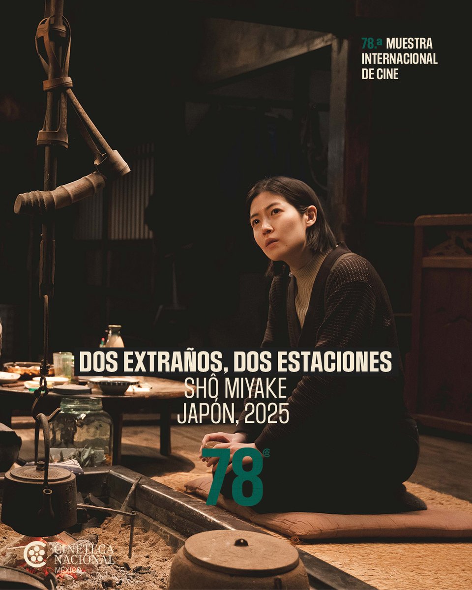 #78Muestra ⏱️​🎥​​ | Cineteca Nacional México 🔴

Presentando un relato dentro de otro relato, DOS EXTRAÑOS, DOS ESTACIONES (Japón, 2025), de Shô Miyake, sigue la historia de dos almas incomprendidas que logran encontrarse; y la inusual amistad entre una guionista en crisis y su
