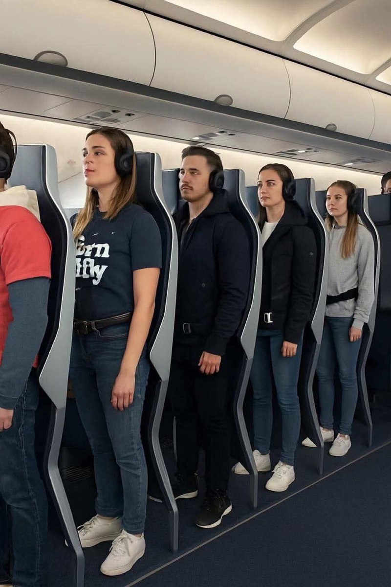 Edj0hn's tweet image. The  future of travelling with @ryanair and if by any chance  your foot  size is more than 10/11  an extra 15% of the ticket price will be charged to you.