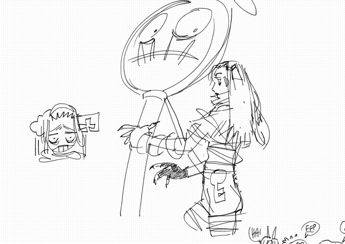 heyimcrib's tweet image. Main/wife doodle