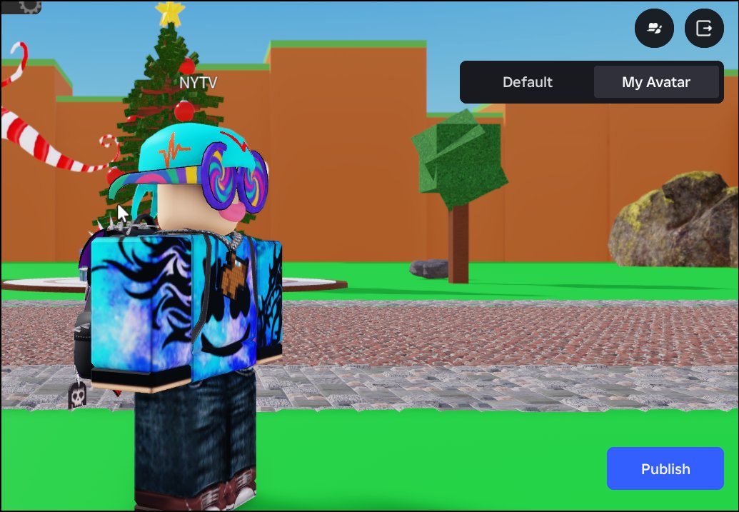 Hi All.. Last few days i was learning to code and how the in-experience UGC creation works.. Finally made a working version.. Slowly will add more items from the store that you can recolor and modify..  Please do check it out and leave your feedback:
⁠roblox.com/games/84955134…