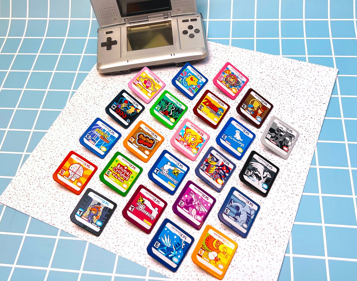 🌟 SH0P UPDATE! 🌟
We have restocked our DS dyed enamel pins and introduced some new titles in this drop! These sold out pretty quickly last time so we made sure to stock up this time around. They’re available in my shop now so please check them out! ✨