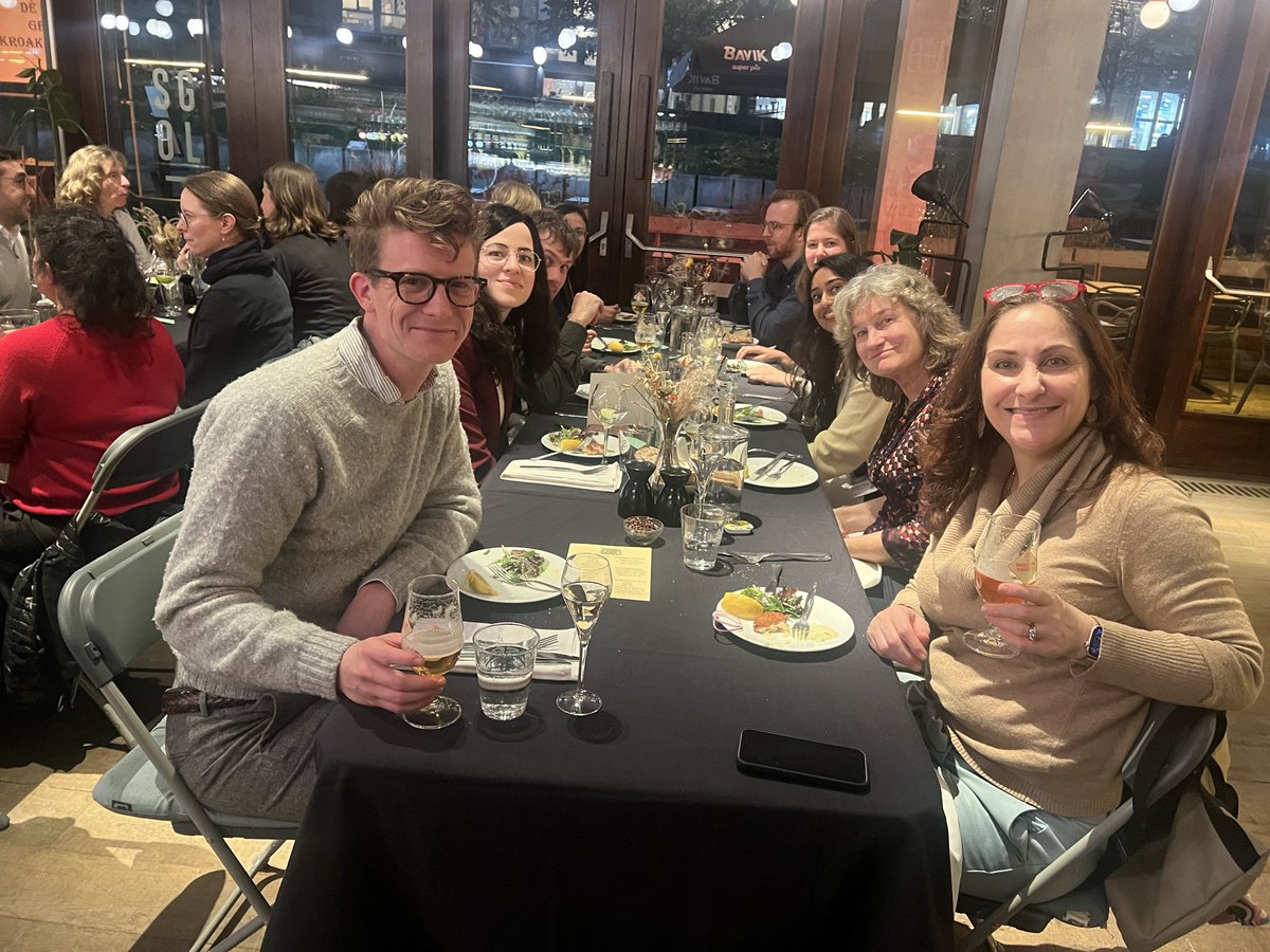Decoster_Lore's tweet image. @SIOGorg networking dinner #SIOG2025 #gerionc family and friends