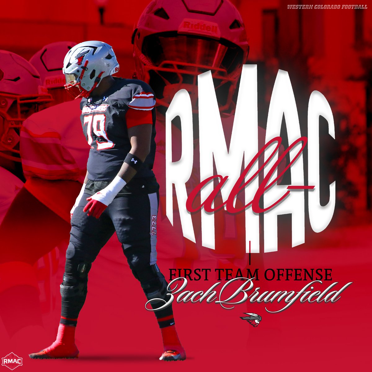 Congratulations to our All-RMAC First Team Offense! 

Drew Nash (QB) and Zach Brumfield (OL) 

#MountUp #ThinAirCrew