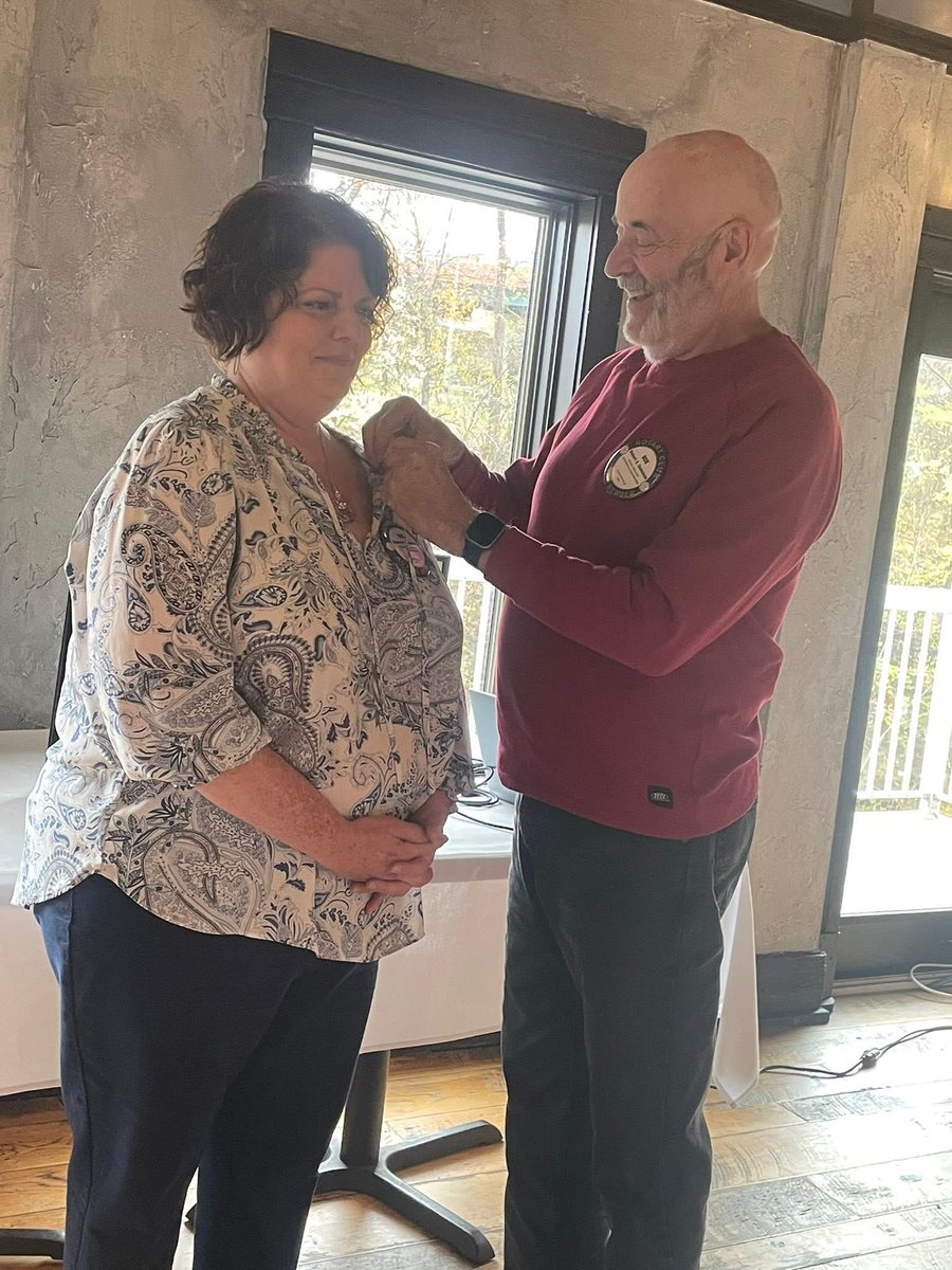 CuyFallsRotary's tweet image. Our club just got stronger! A round of applause for Deborah Monaco, who was officially pinned as the newest member of the Club!

We are excited to have you, Deborah, and look forward to working alongside you to serve our community.
#RotaryFamily #CFallsRotary #CommunityService