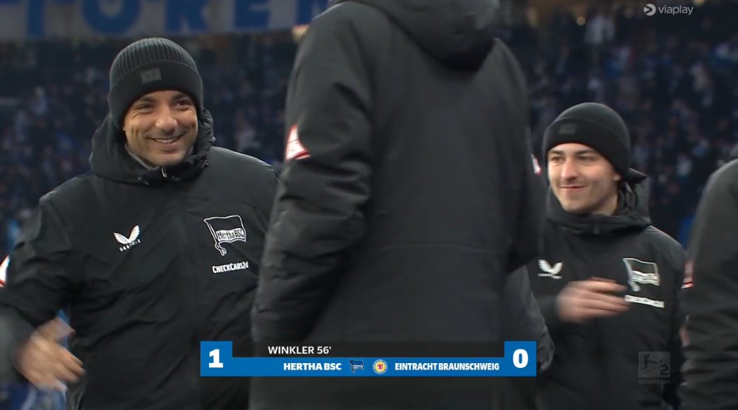 FT Hertha 1 Eintracht Braunschweig 0 #BSCEBS