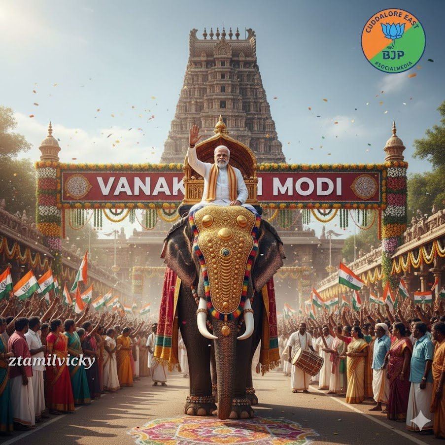 harishanks22182's tweet image. #VanakkamModi