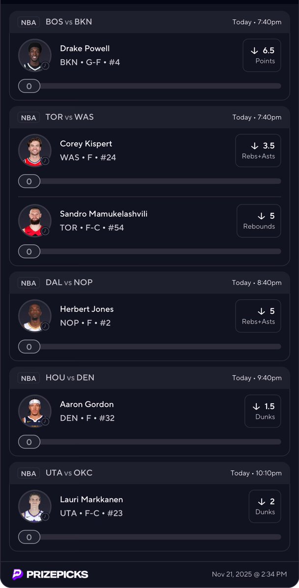 agent_meshi's tweet image. NBA 🏀 25x under

this is one of the many under slips we are playing tonight in the cord.

let’s get a 25x bang on X 🫡🧹💸

🔗: prizepicks.onelink.me/gCQS/shareEntr…

❤️ if tailing.

when this cashes you join discord. link in bio

#PrizePicks #GamblingX #PlayerProps #NBA 
#NBAPicks #Under