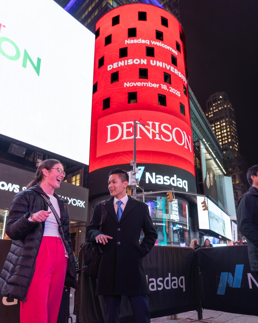 Denison University tweet media