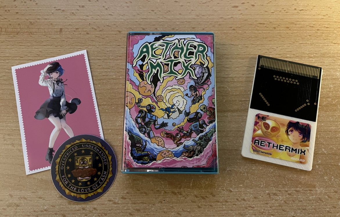 superplay's tweet image. Look what has arrived in todays post, all the way from the USA

Aethermix

aetherbyte.com/aetherbyte-aet…

@Aetherbyte

Cassette tape artwork

@sunteam.bsky.social

#PCエンジン #PCEngine #turbografx