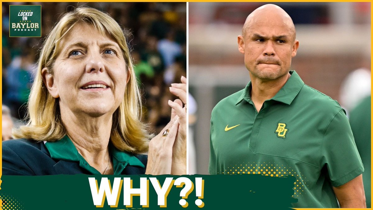 🚨BAYLOR KEEPING ARANDA!🚨

I almost cried in this one but I didn’t.

Why on earth is Baylor not firing Dave Aranda?

📺: youtu.be/lo7BrPO0JXw?si…