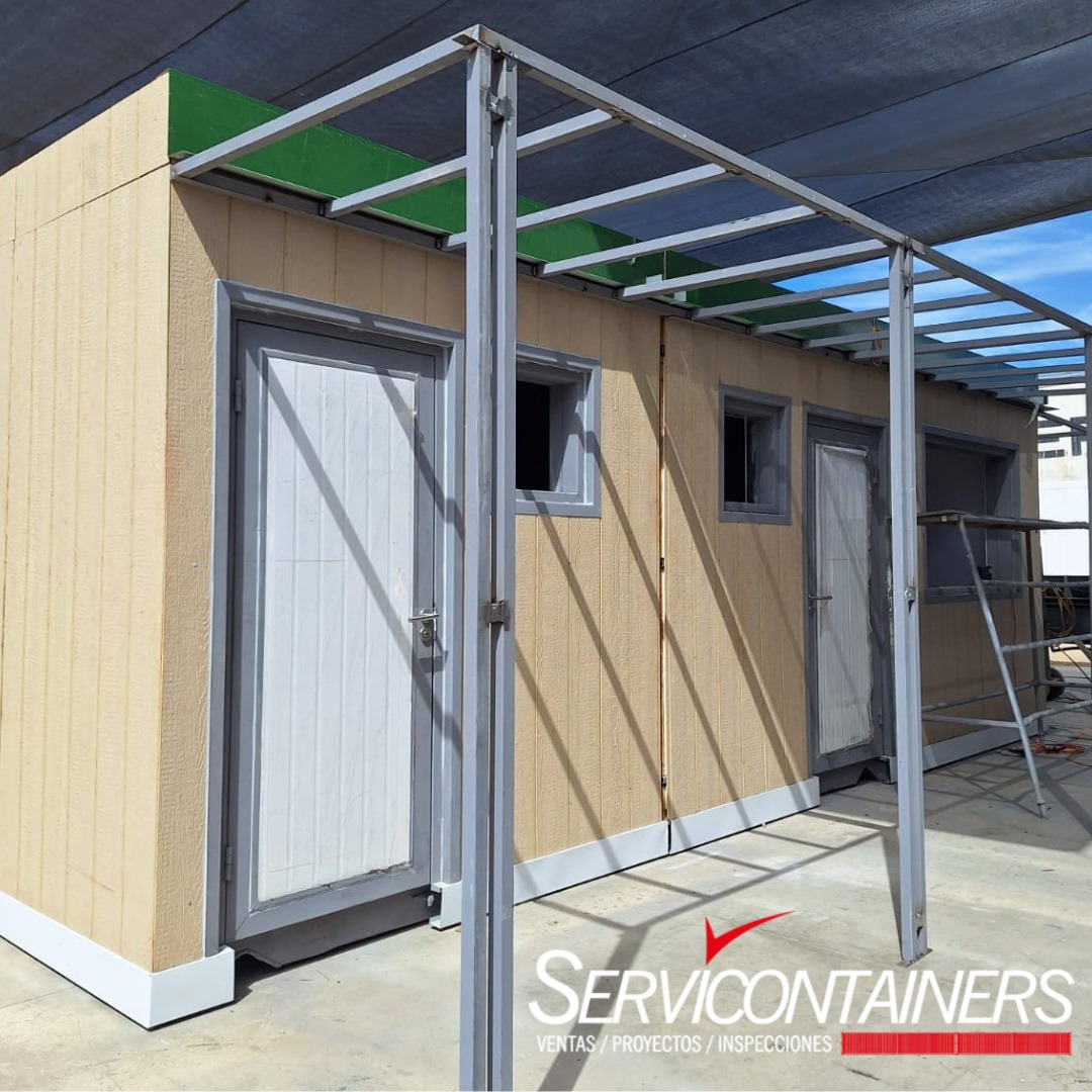🏢✨ ¡Tu empresa merece un espacio a la altura de sus desafíos! 🚀

En #Servicontainers, estamos desarrollando un nuevo proyecto de oficinas modulares, diseñadas para brindar flexibilidad, comodidad y eficiencia a las empresas que buscan un espacio funcional y sostenible.
 🚛🔩