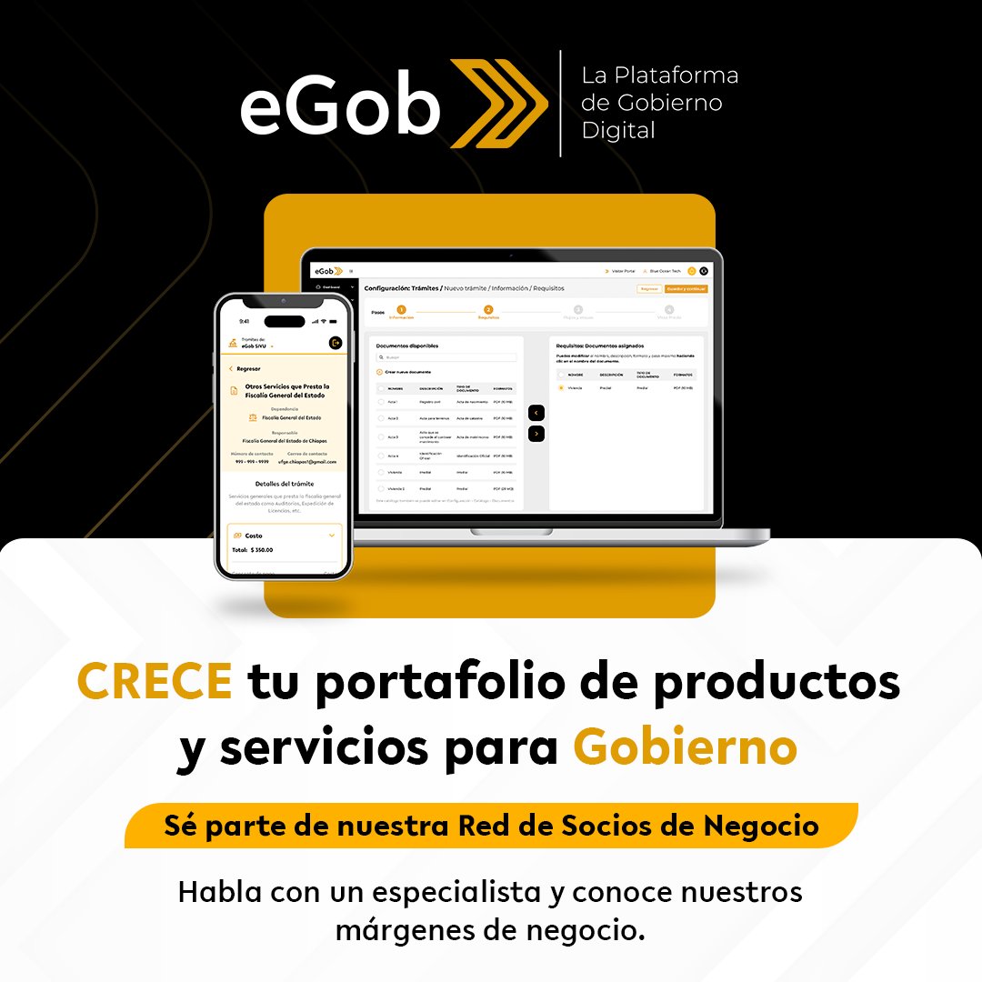 egobcom's tweet photo. Forma parte de nuestra Red de Socios de Negocio y lleva proyectos tecnológicos innovadores al sector público. ​
​
​¡Conoce más  de la Red de Socios de Negocio 𝐝𝐞 𝐞𝐆𝐨𝐛®!​

https://t.co/U7ryWS6QZP https://t.co/wnLVxponCH