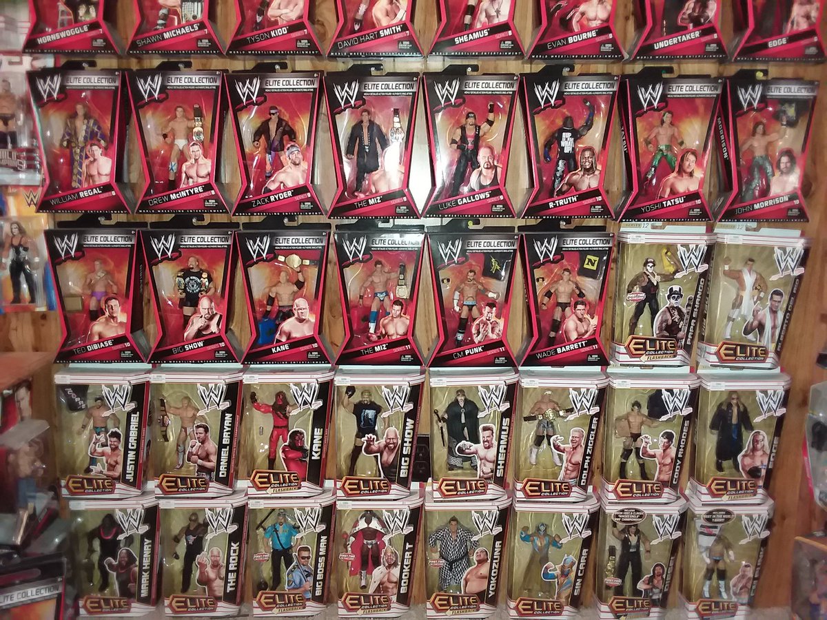 world_figure's tweet image. Those #mattel Elites, Elites, and More Elites! Very Cool Figures! #WWE