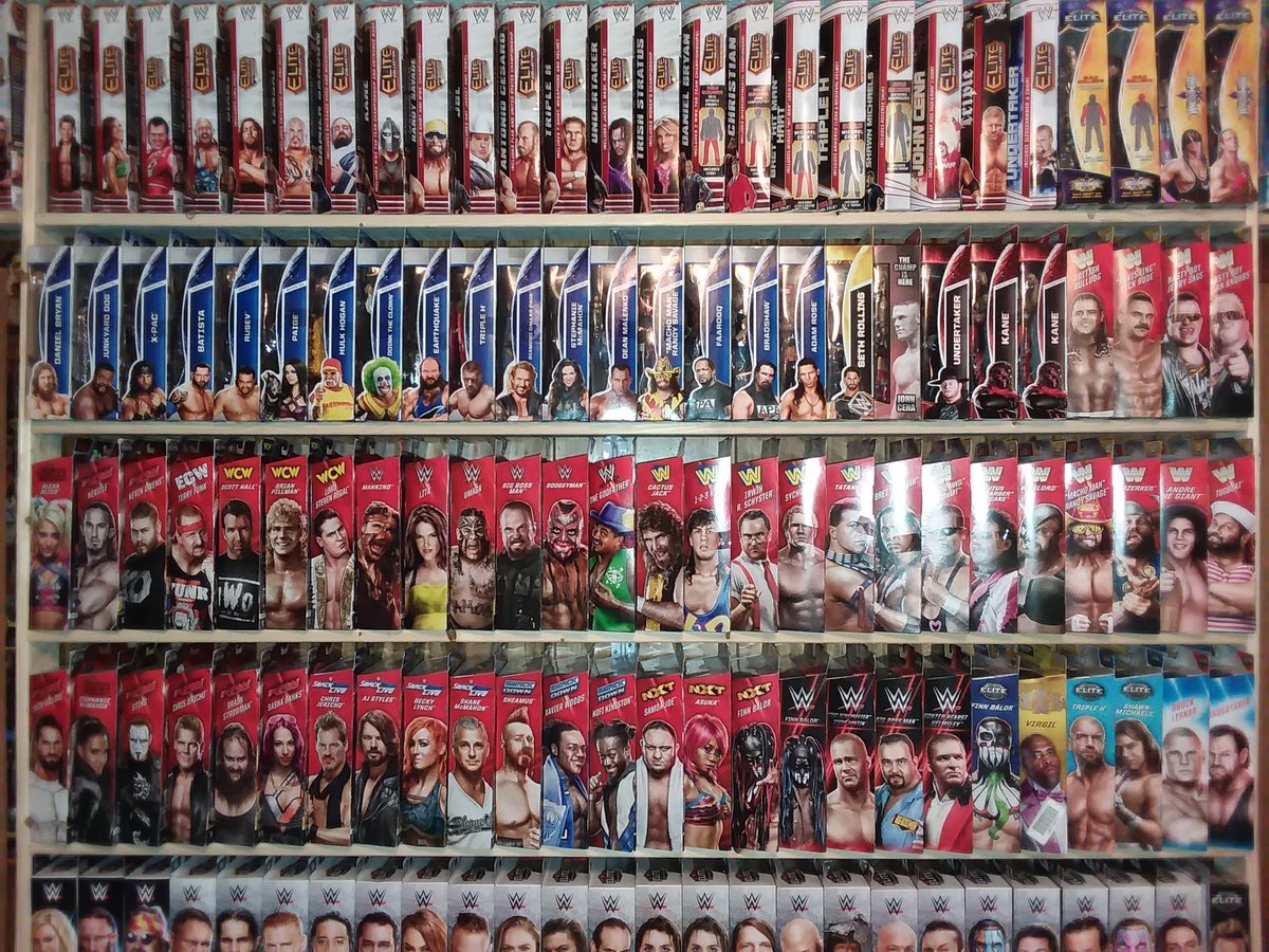 world_figure's tweet image. Those #mattel Elites, Elites, and More Elites! Very Cool Figures! #WWE