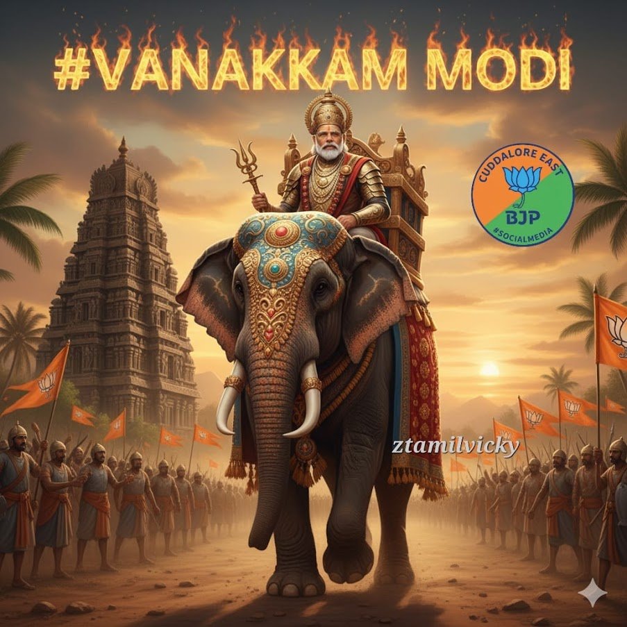 harishanks22182's tweet image. #VanakkamModi