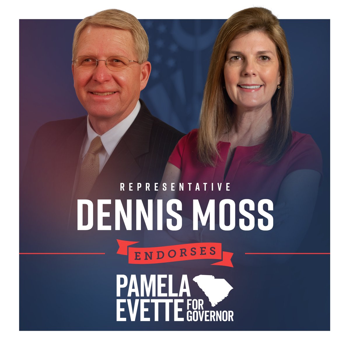 🚨 𝐄𝐍𝐃𝐎𝐑𝐒𝐄𝐌𝐄𝐍𝐓 𝐀𝐋𝐄𝐑𝐓 🚨

Thank you for your support and the kind introduction in Gaffney last night, Rep. Dennis Moss. Thank you for your work to uphold Christian, conservative values and deliver for the people in Cherokee, Spartanburg, and York Counties. 

"She's
