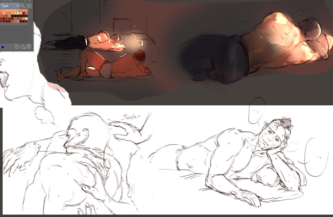 (wip of soap fiending after sweaty ghost)