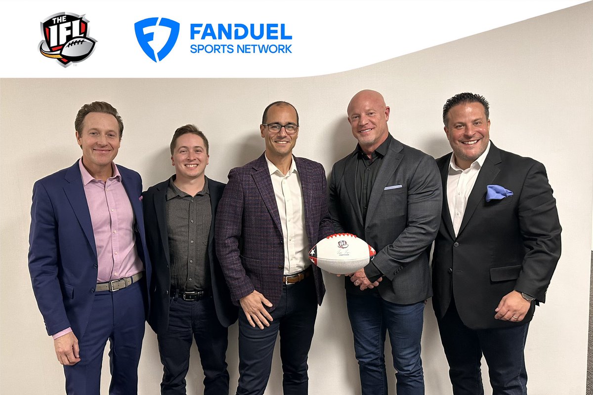 IndoorFL's tweet image. Done Deal.

A new era of Indoor Football begins with @FanDuelSN. Big things are coming.

Grateful to Ben Berchuk and Jacob Henning for their instrumental leadership and the genuine excitement they’ve brought to this process.