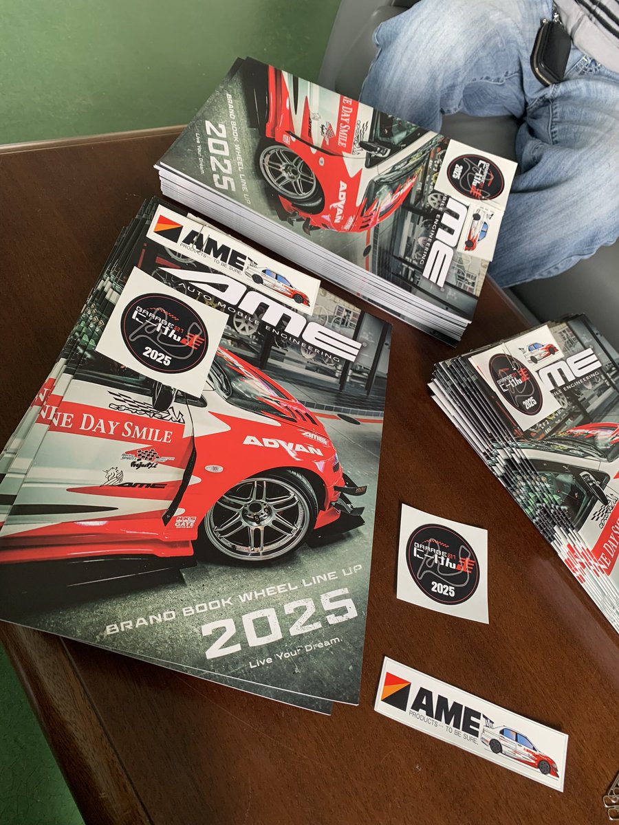 当日です！
事前エントリーして頂いた皆様には参加記念品をお渡しします🎶

#にーけん走
<a href="/AmeWheels/">【公式】AME(エイエムイー ホイールズ)</a>