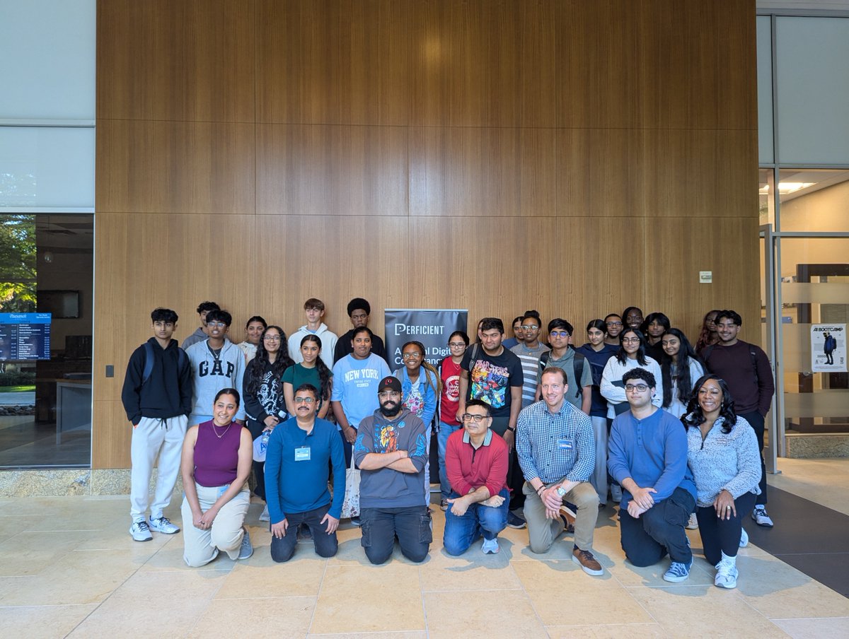 Perficient's tweet image. Last Saturday, we wrapped up the final Mark Cuban Foundation AI Bootcamp of 2025. 🤖 
 
For three weekends, we had the honor of introducing high school students in Plano, St. Louis, and Minneapolis to the world of artificial intelligence. These students explored how AI can shape…