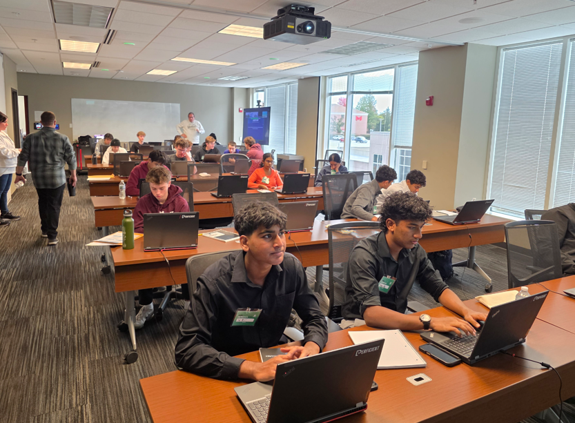 Perficient's tweet image. Last Saturday, we wrapped up the final Mark Cuban Foundation AI Bootcamp of 2025. 🤖 
 
For three weekends, we had the honor of introducing high school students in Plano, St. Louis, and Minneapolis to the world of artificial intelligence. These students explored how AI can shape…