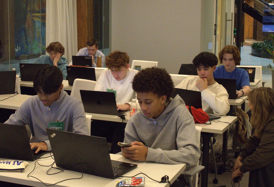 Perficient's tweet image. Last Saturday, we wrapped up the final Mark Cuban Foundation AI Bootcamp of 2025. 🤖 
 
For three weekends, we had the honor of introducing high school students in Plano, St. Louis, and Minneapolis to the world of artificial intelligence. These students explored how AI can shape…