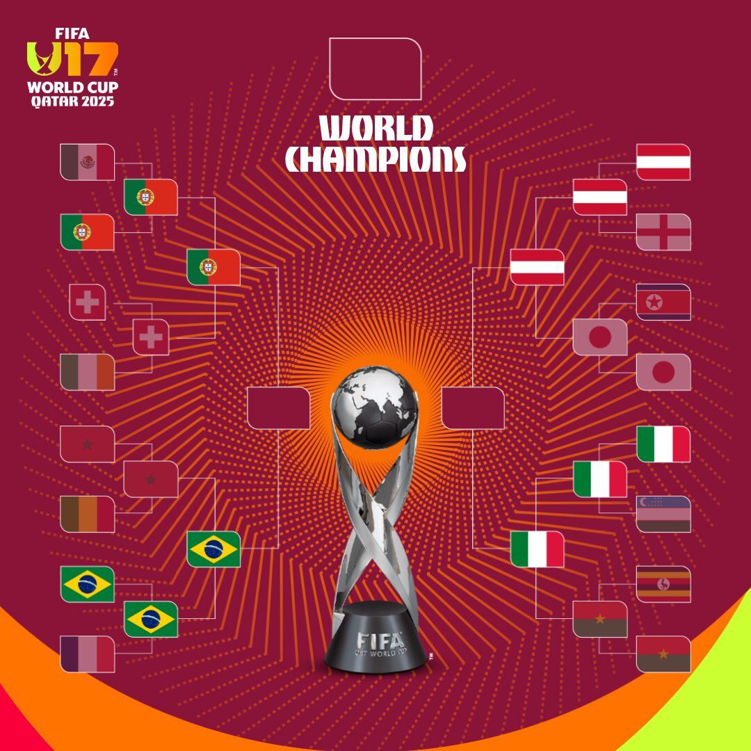 U17WC's tweet image. And then there were four! 👀 🏆 #U17WC