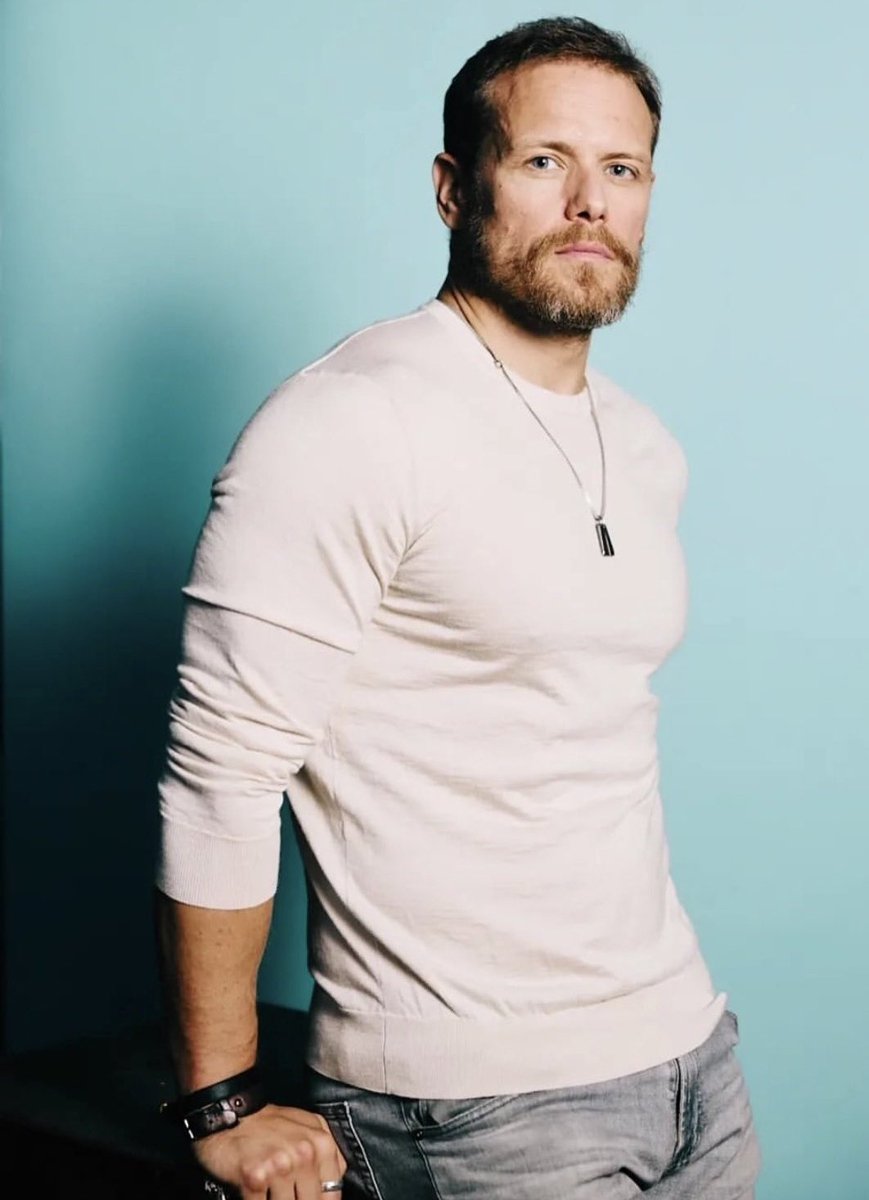 What wonderful photos! They don't just show Sam's physique; they convey so much, from sweetness to the power of a classic movie star. The black and white photos are incredible. #SamHeughan