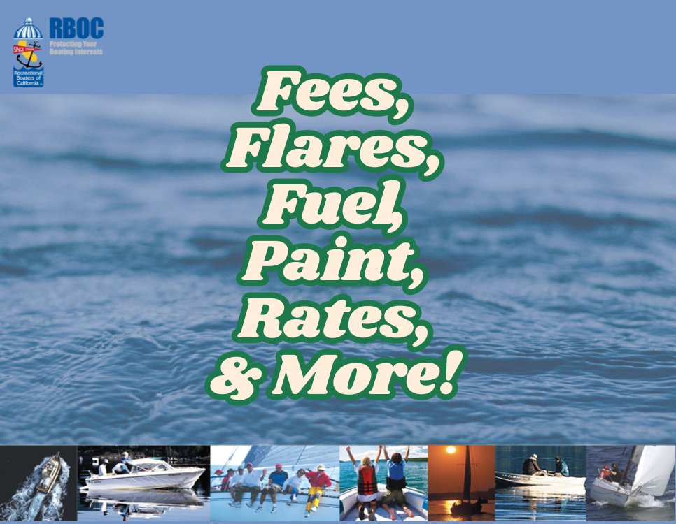 Boat Fees, Flares, Paints, Slip Rates &amp; More - RBOC in 2025 rboc.org/state-issues/2…