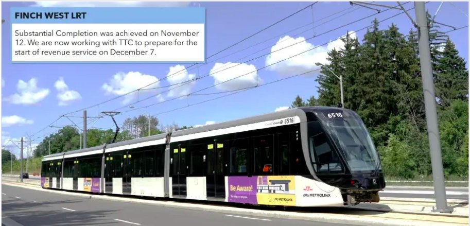 Yes. There was an accidental release and prompt retraction of the info today, probably so as not to scoop a nugget of good news to be delivered by the Premier. It was from a Capital Projects Report to be delivered to the Metrolinx board on Nov. 27. #metrolinx #finchwest #TTC