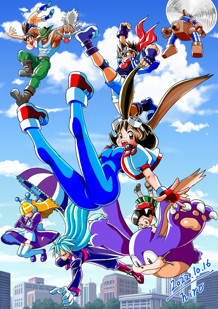 11月21日はわくわく７発売日だったそうでおめでとうございます。
今年の夏もVGMロボット深谷店でやりました。

最近の格ゲーは3Dでリアル路線のアートディレクションが多いですが、こういうアニメ調の楽しい格ゲーも出てほしいですね。