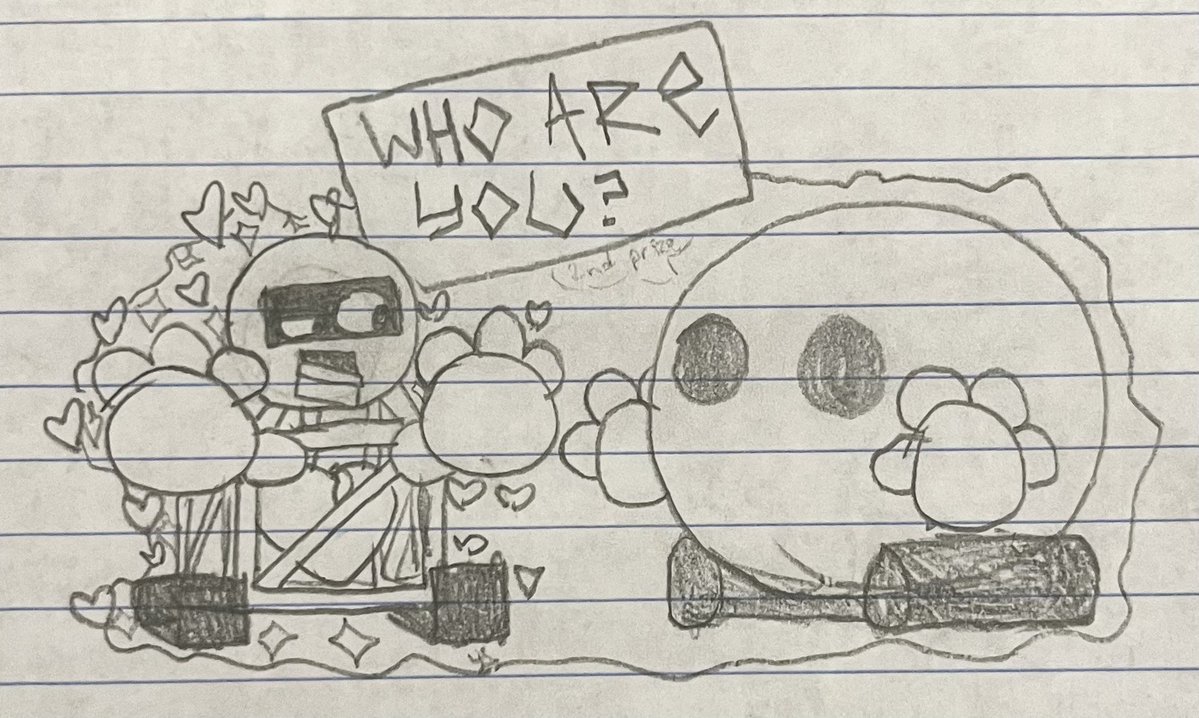 ryder1stPrizeBF's tweet image. day 49 of drawing first prize until i get his makeship plushie #baldisbasics #baldisbasicsplus #firstprize 

day 49: knockoff