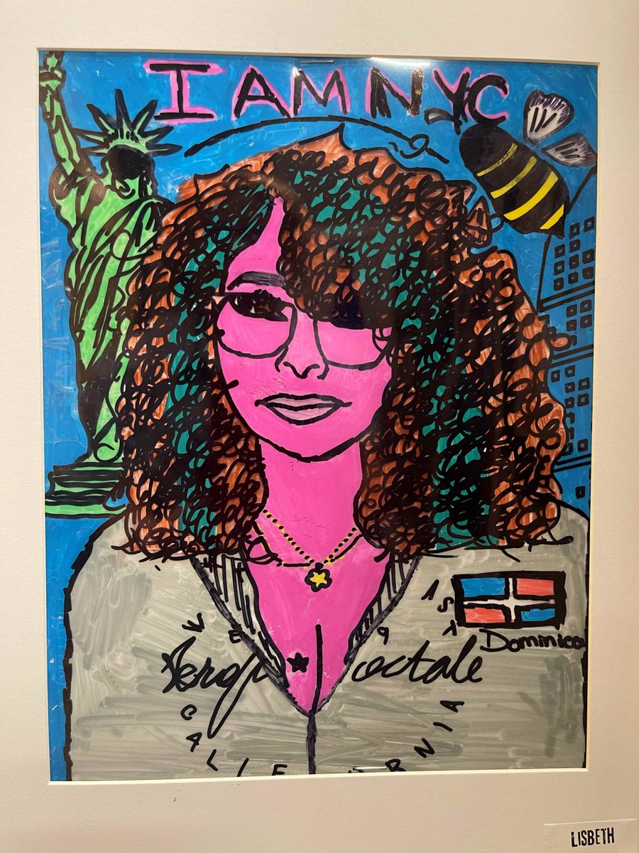 ChildrensAidNYC's tweet image. Last night’s “I Am NYC” art show brought together over 100 attendees to celebrate youth identity, creativity &amp;amp; connection. Teen leaders from Lex Academy led the event, showcasing 36 portraits &amp;amp; collecting signatures for anti-hate curriculum in NYC schools.

#ChildrensAidNYC