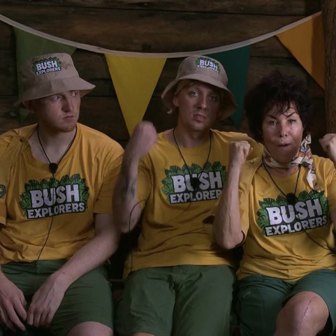 I think the casters have got it right with this trio. #ImACeleb