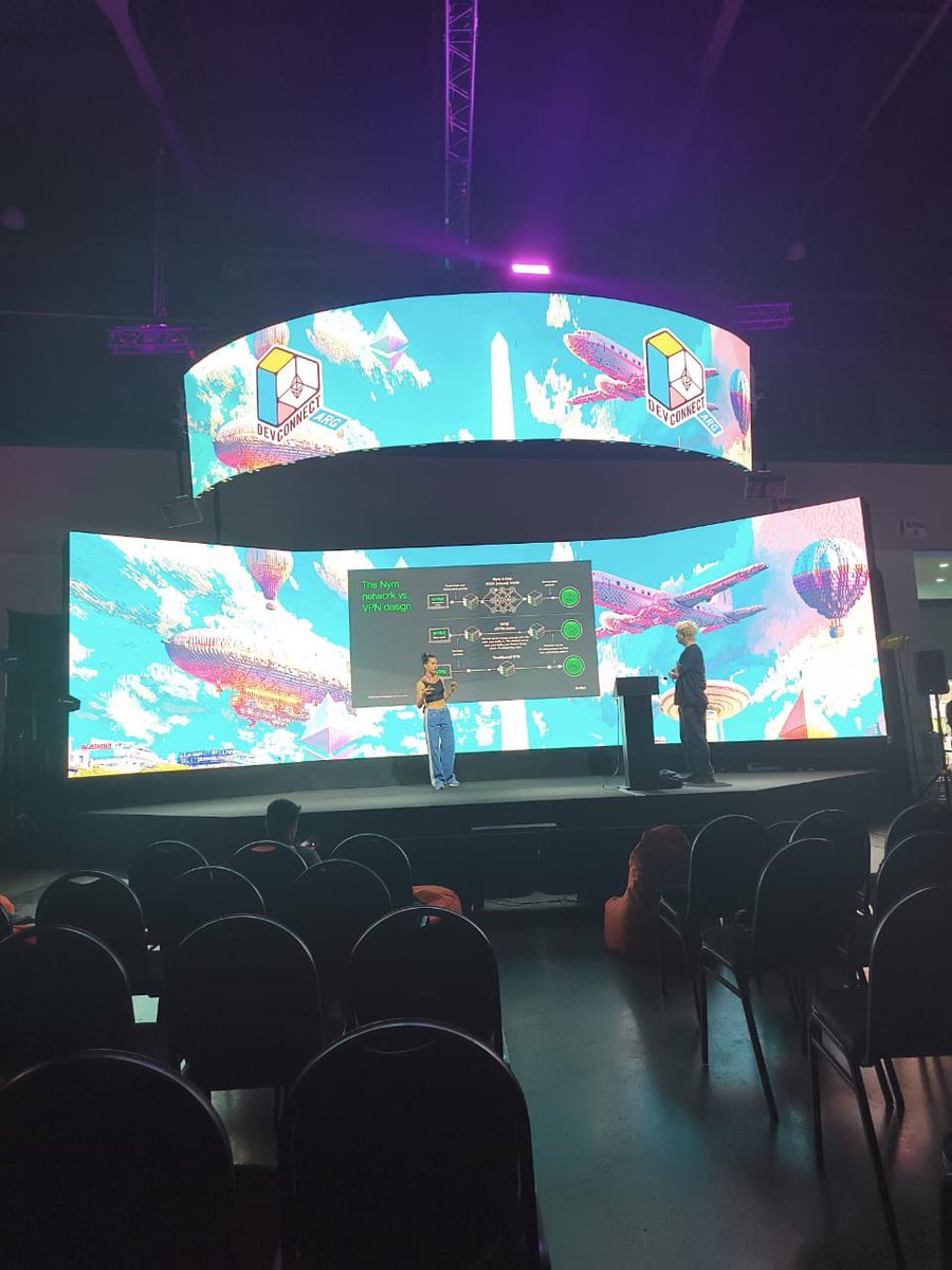 joycedee7's tweet image. At DevCon today, the @nymproject conversation stood out.
In a world where on-chain activity is getting more transparent by the day, Nym is pushing for the next layer network-level privacy.
#devcon @EFDevcon  @nymproject