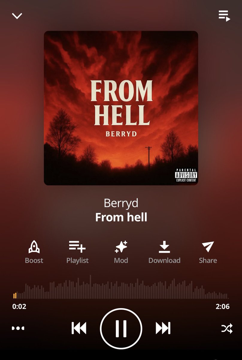 Another banger🔥…my new song called FROM HELL is out now on audiomack🎶…please go stream,like,comment and share.thanks for your support 😊

audiomack.com/iamberryd/song…