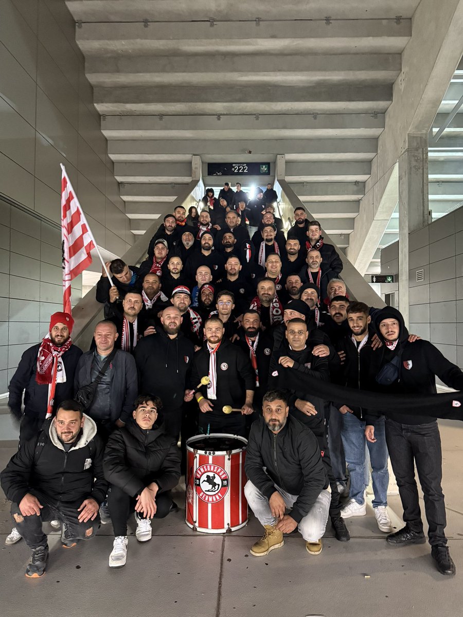 SAMSUNSPOR GERMANY POLONYADA 🔴⚪️🔴5️⃣5️⃣ #Samsunspor #samsunsporgermany