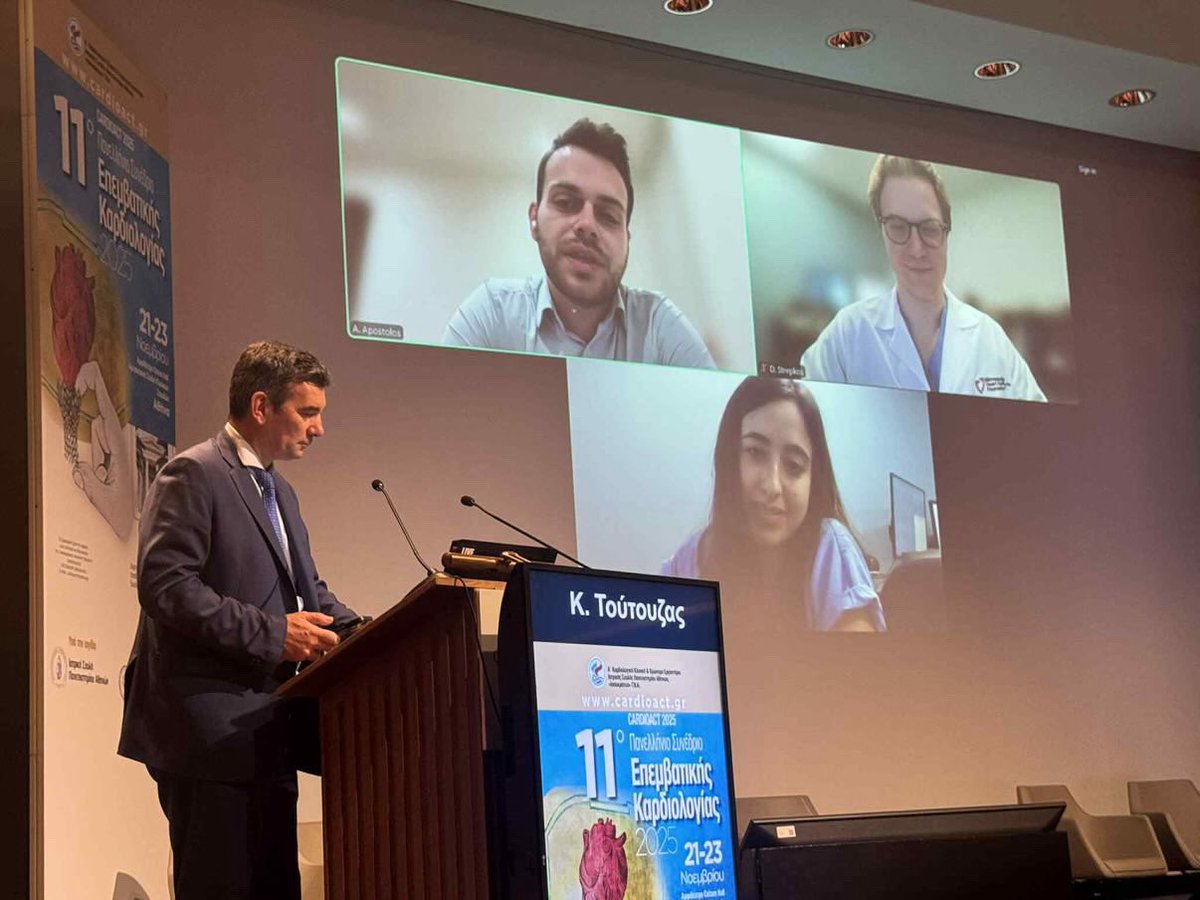 m1chaella_alex's tweet image. Grateful and humbled to receive this research award as a young investigator in interventional cardiology. 

An incredible honor, especially coming from the strong Greek IC community! 

Congrats @anast_apost &amp;amp; @DStrepkos!

Thankful to @esbrilakis, @CCAD_MHIF and @MHIF_Heart!