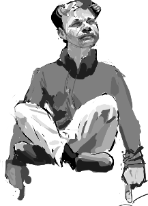 lazy geordie greep doodle