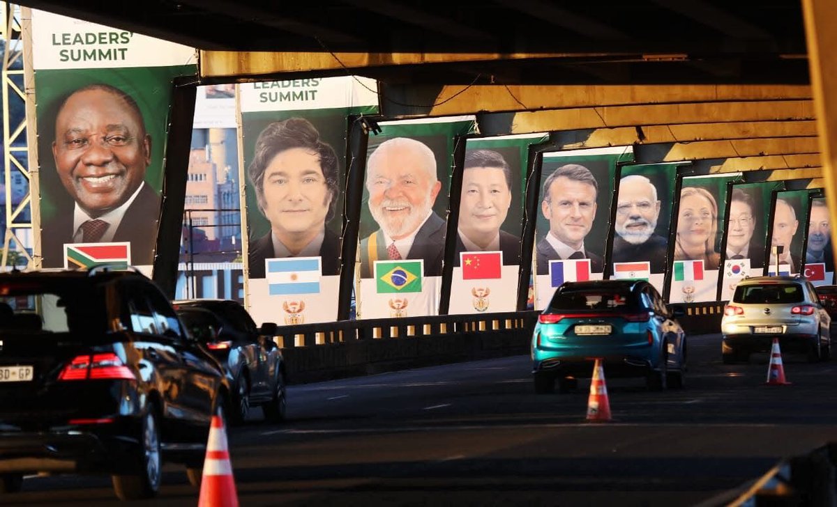 NationRiseZA's tweet image. When the world meets at the G20, South Africa represents a continent — and a generation. 

#G20 #SouthAfrica #NationRise #EconomicGrowth #GlobalEconomy #YouthVoice #AfricaInTheG20