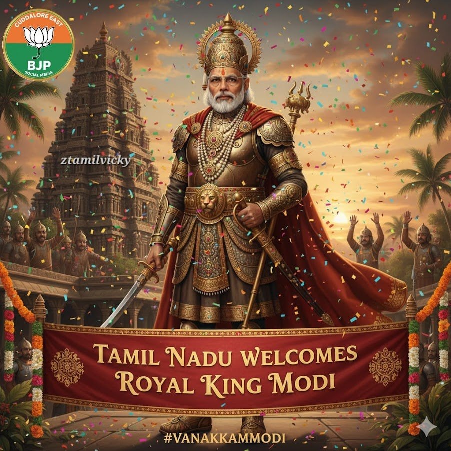 harishanks22182's tweet image. #VanakkamModi