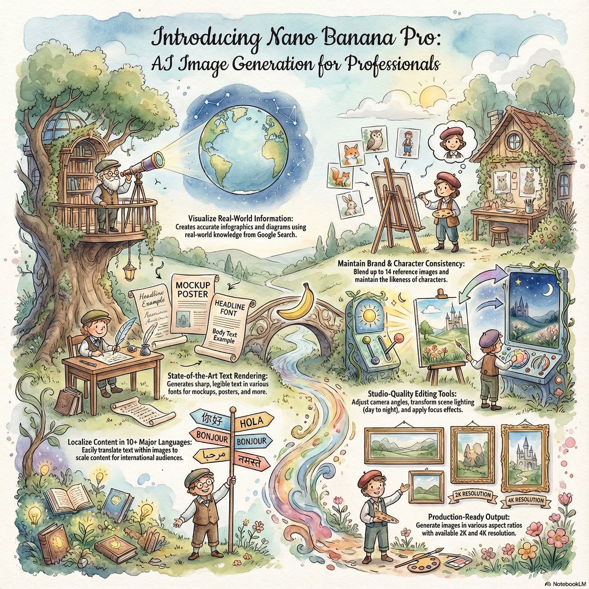 NotebookLM's tweet image. Infographic and Slide Decks have officially started rolling out to ALL USERS!

When the power of Nano Banana Pro meets the utility of NotebookLM. We can&apos;t wait to see what you make!