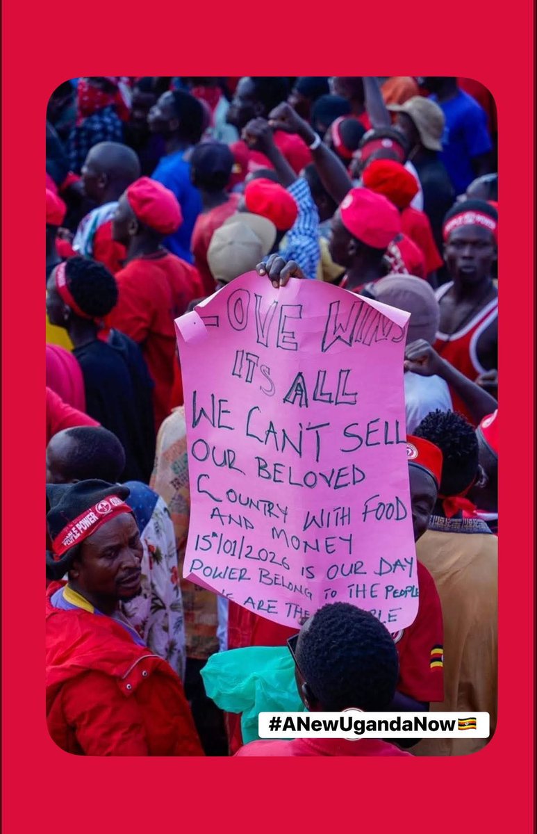 #ANewUgandaNow🇺🇬✊🏽💪🏾