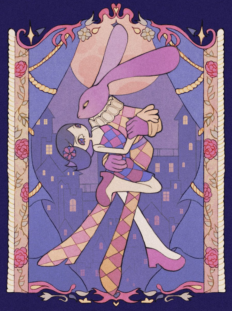 taffimaya's tweet image. maybe in another life? 🐇 #funnybunny #TADC