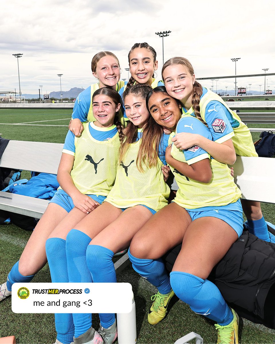 DP_League's tweet photo. Finally some sunshine on the sidelines!! These girls are serious pros for handling this weather ππͺ #AllAboutHER #TrustHERProcess #HighlightHER https://t.co/0Nx44EZ6Lx